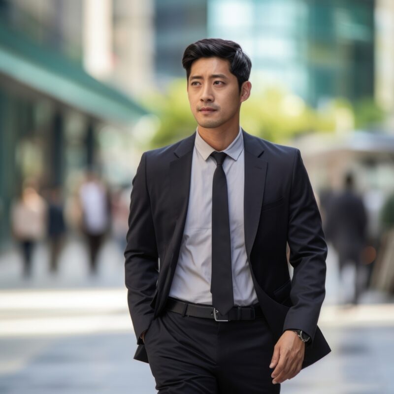 Be yourself, stylish suit
